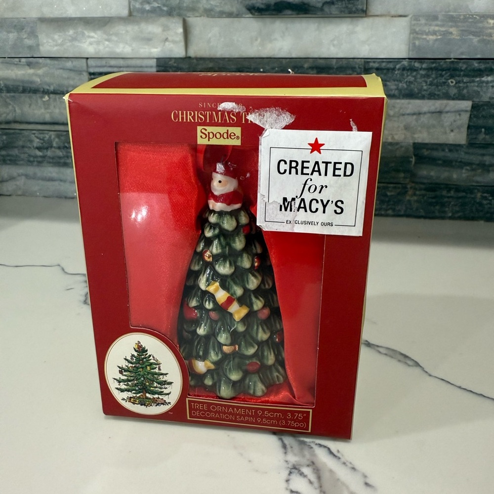 SOLD Spode Christmas Tree ornament